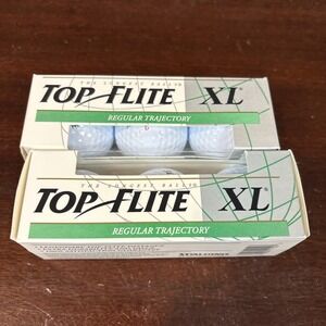 2~Top‎ Flite XL Golf Balls~Regular Trajectory~Total of 6 balls
